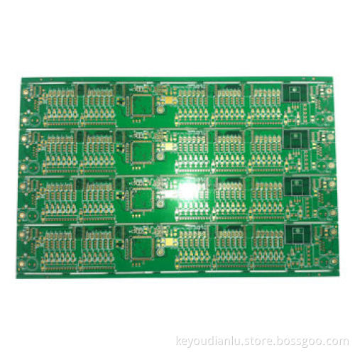 Circuit Board, Etched Copper Based, Sample 4-laye PCB with BGA, Immersion Gold